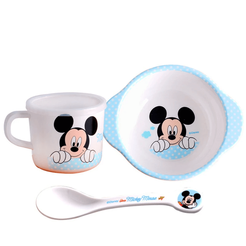Kit Alimentação Infantil Minnie e Mickey
