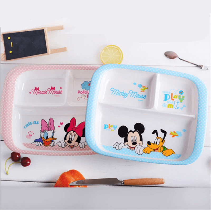 Kit Alimentação Infantil Minnie e Mickey